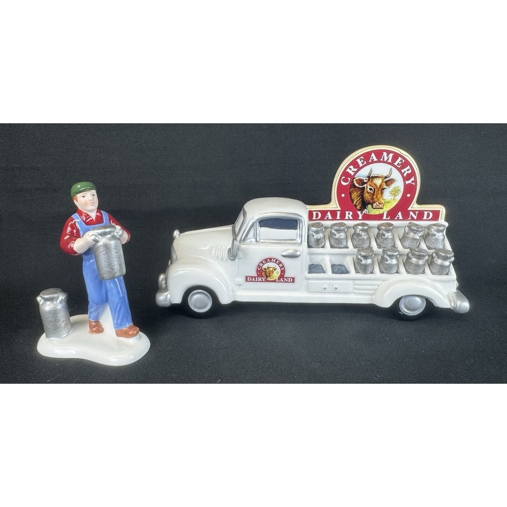 Department 56 Fresh Dairy Delivery Snow Village 56.55195